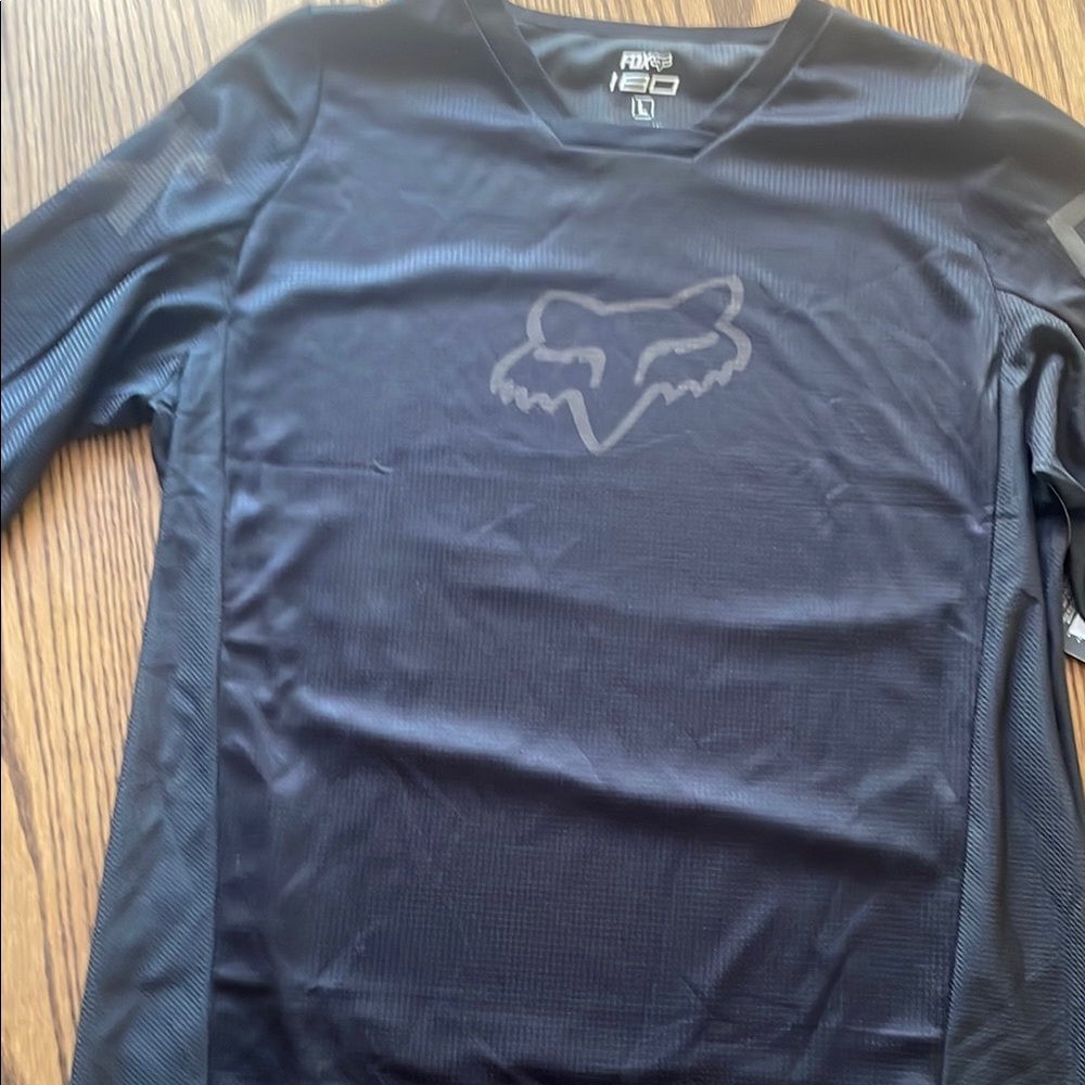 Fox Black Long Sleeve Tee